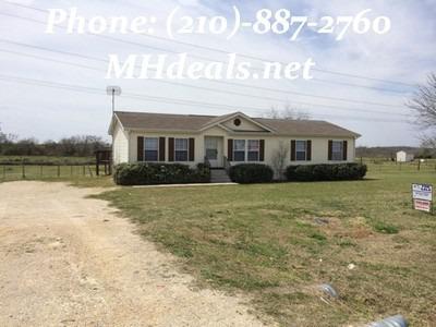 $106,900
Fantastic Doublewide Home and Land Package in Marion TX