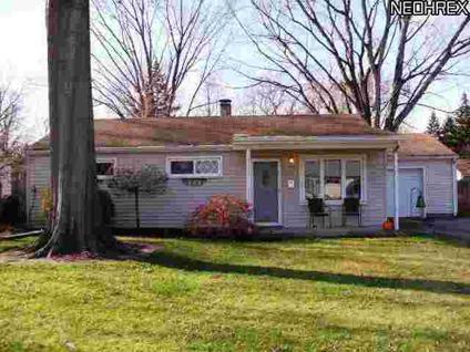 $107,500
Mentor Three BR One BA, Are you looking for your first home!