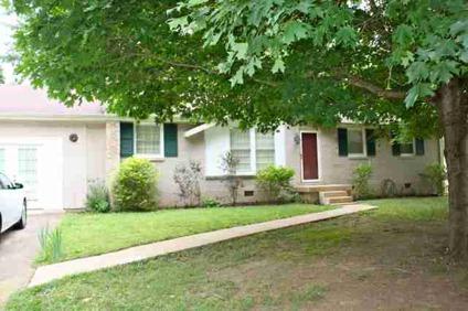 $109,000
Dickson Three BR One BA, All brick immaculate ranch!