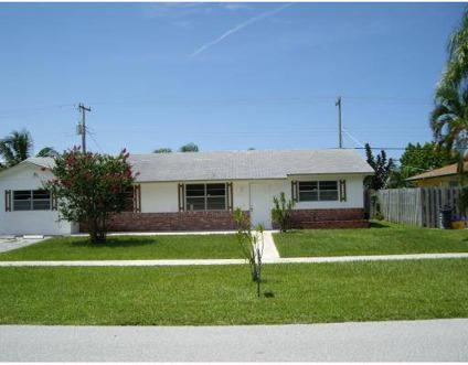 $120,000
Palm Beach Gardens Three BR Two BA, This spacious home has just been
