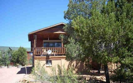 $134,900
Heber, Log sided cabin with a fantastic view!