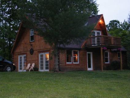 $143,000
Beautiful Log Home In Country with Fully Stocked Pond
