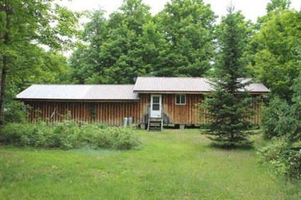 $149,900
44 Acres -- Cabin with All Comforts of Home -- Borders State Forest