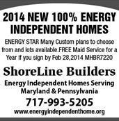 $150,000
New Constructed Home's Energy Independent Home's