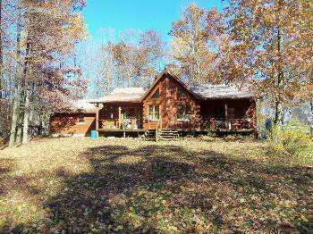 $164,900
Marengo Two BA, Three BR real log home on 5 wooded acres