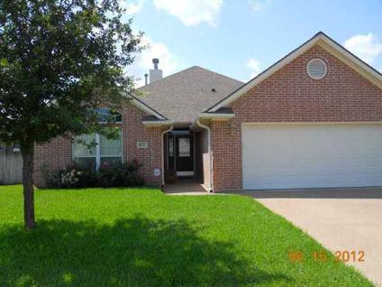 $166,900
College Station 3BR 2BA, This wonderful open concept home