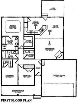 $166,900
Jacksonville 3BR, The beautiful Loren Floor Plan is sure to