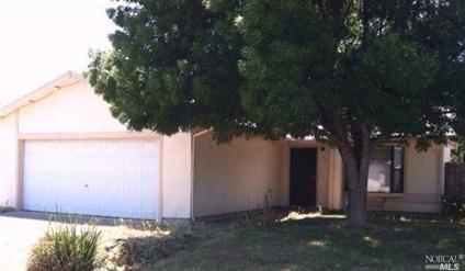 $175,000
Vacaville 3BR 2BA, Great opportunity for first time home