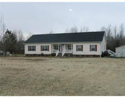 $182,900
Gates County Three BR Two BA, HOME LOCATED MINUTES FROM VA/NC LINE.