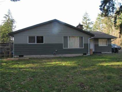 $185,000
Puyallup 4BR 1.5BA, Privacy! but in a convenient location