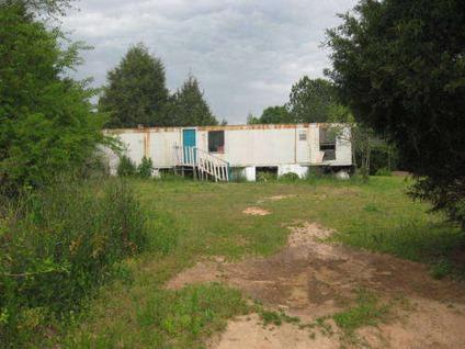 $18,500
2 acres and old single wide mobile home