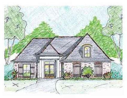 $191,500
New Construction French Acadian Style home under 195K. Beautiful architecture in