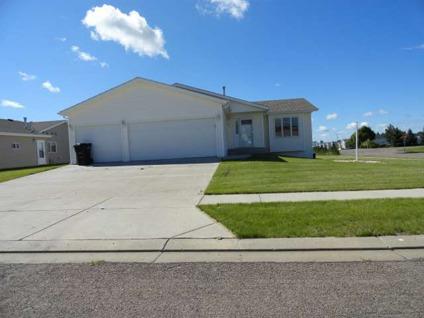 $197,900
Bismarck, Three BR, Two BA home with a triple garage.