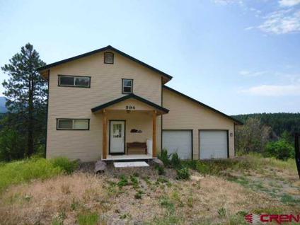 $198,000
Pagosa Springs 3BR 2BA, Great home with mountain views
