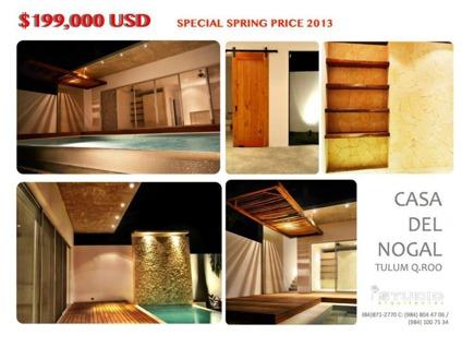$199,000
Vacation Home ~ Tulum ~ Income Property -> FOR SALE