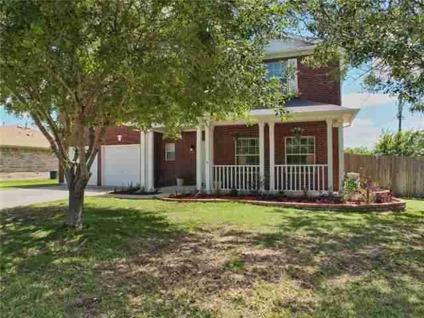 $199,500
Round Rock 4BR 2.5BA, Charming home w/cov'd front porch &
