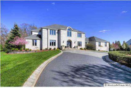 $1,495,000
Colts Neck, Stunning Five BR 5.5 BA home in The Ridings