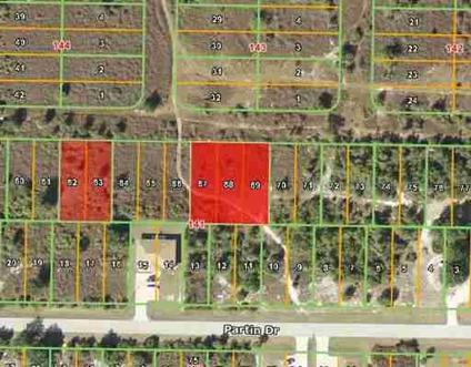 $1,500
Punta Gorda, Five Multi-Family lots are included in this