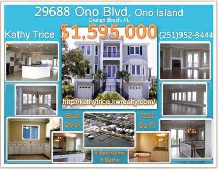$1,595,000
Ono Island Luxury Home