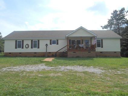 $210,000
2007 4br home on 12.5 acres