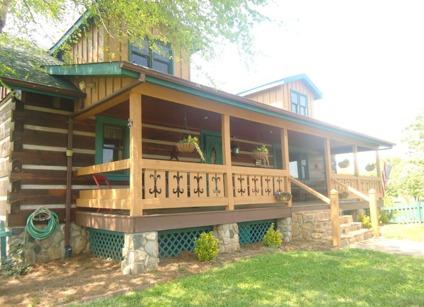 $225,000
Authentic Log Home Cabin for Sale 3 BR, 3 BA, Pool; 1 Acre in Country