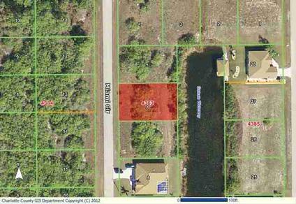 $22,000
Port Charlotte, Waterfront lot with Gulf Access!