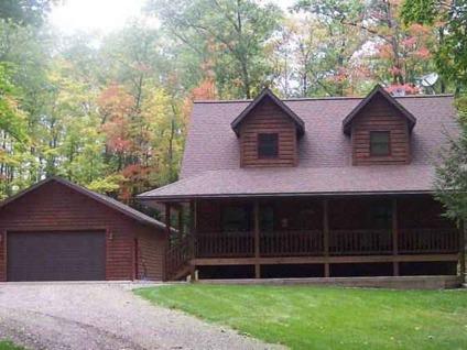 $239,900
2 Story Chalet Home on Almost 4 Acres in Minocqua