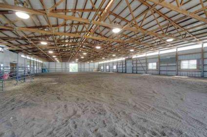 $239,900
Liberty, Equestrian facility with 160x80 riding arena and
