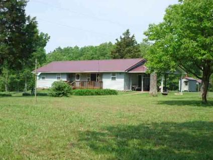 $249,000
Secluded 40 acre mostly WOODED farm featuring ranch home with steel siding