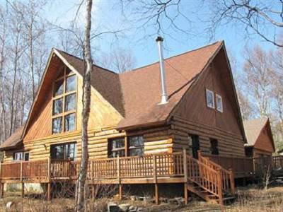 $259,000
As if Lifted from a European Ski Resort-Stunning Log Home!