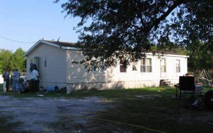 $25,000
Frostproof 3BR 2BA, Double wide mobile home on over 4 acres