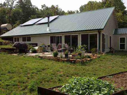 $299,500
New Solar 3 Bed 2 Bath Home on 39 Ac with Springs Wet Weather Creek Private