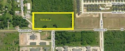 $2,350,000
Pearland, A 9 acre tract of land with 831 feet of frontage