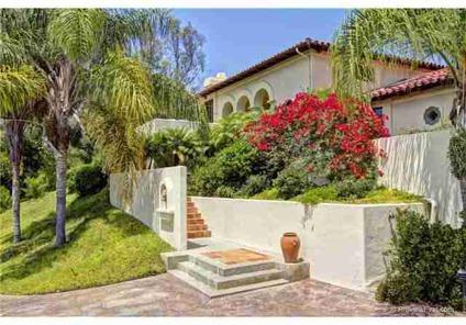 $2,495,000
1st Time on MARKET! Private Custom Old World Mediterranean home w/fabulous