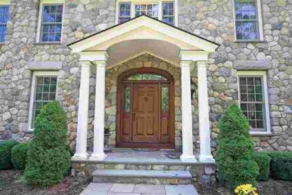 $2,850,000
Ridgefield 6BR, This remarkable classic stone colonial was