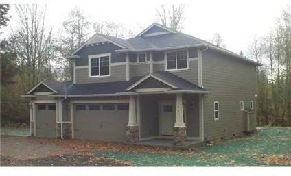 $314,500
New Home on 5 Acres in Yelm WA!