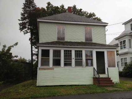 $32,000
Waterville 3BR 2BA, In need of a total renovation