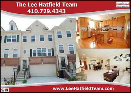 $335,000
Immaculate 3 Level Tanyard Springs Townhome w/ Gourmet Kitchen