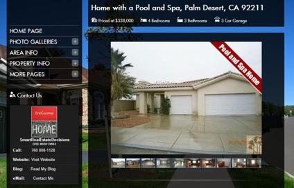 $338,000
? HOME WITH A POOL AND SPA (Palm Desert)