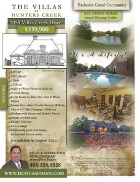 $339,900
1050 Villas Creek Drive, Edmond OK 73003