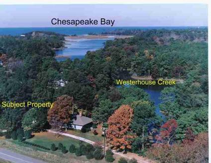 $368,000
Cape Charles Three BR Two BA, A salt water estuary opening to the
