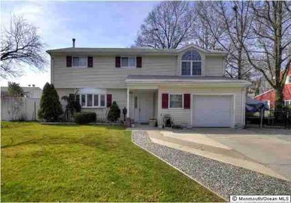 $369,900
Hazlet, Meticulously Maintained Four BR Two BA Colonial.