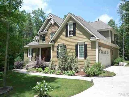 $375,000
Wake Forest 3BR 3BA, CstmBlt on 1+ Ac Prvte Wooded Lt!