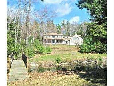 $389,500
Coolest So. NH House for Hot Summer with A/C, pond, luxury features