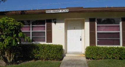 $41,500
Delray Beach 2BR 2BA, Auction to be Held On-Site: 5052