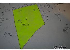 $448,000
Dagsboro, Great opportunity to own this 9.5 acre parcel of