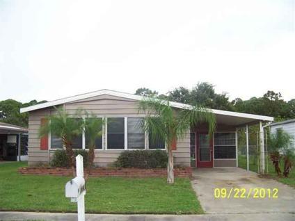 $44,900
Palm Bay, TWO BEDROOM TWO BATH MANUFACTURED HOME IN POPULAR