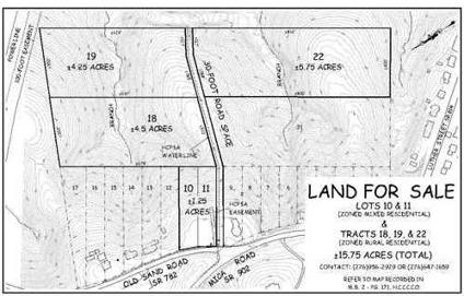 $49,900
15.75 Acres - 2 Road Lots - 3 Tracts - Wooded with Creeks