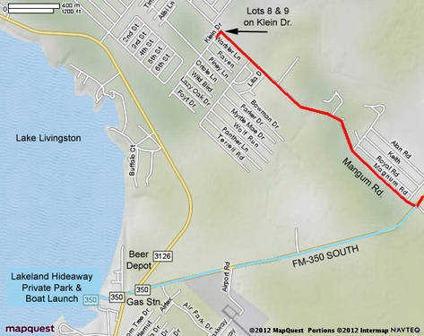 $4,500
Subdivision has private marina/park on Lake Livingston