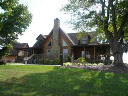 $560,000
Gorgeous Log Home on 45 Acres